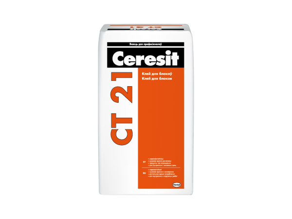 Клей для блоков Ceresit CT 21. 25 кг.