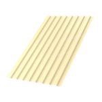 Профлист МП-20А 1500x1150x0,35 мм. RAL1014 слоновая кость.