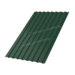 Профлист МП-20А 1500x1150x0,35 мм. RAL6005 зелёный мох.