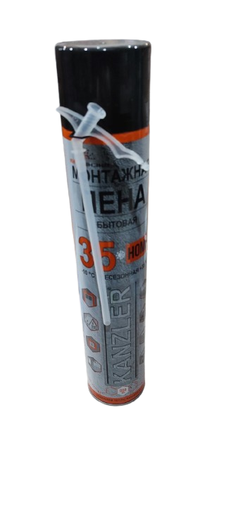 Пена монтажная Kanzler Home всесезонная. 600 мл.
