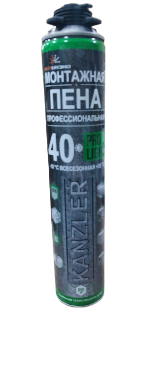 Пена монтажная Kanzler Pro Light всесезонная. 650 мл.