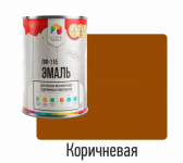 Эмаль ПФ-115 LIDA коричневая. 1 кг.