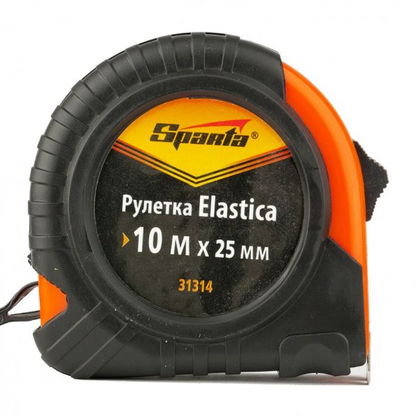 Рулетка Elastica 10мx25мм, Sparta.