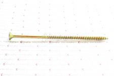 Саморез универсальный 5x120,потай,желтый, РМЗ