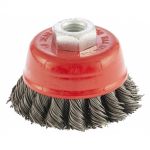 Щетка для УШМ, 75 мм, М14 "Чашка", Matrix