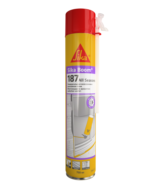 Пена монтажная Sika Boom-187 All Seasons. 750 мл.