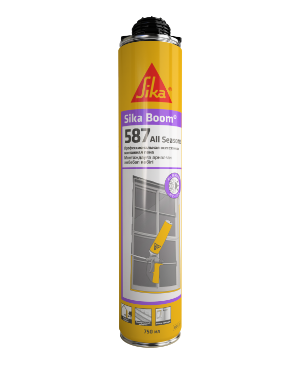 Пена монтажная Sika Boom-587 All Seasons. 750 мл.
