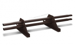 Снегозадержатель трубчатый 1000. RAL 8017