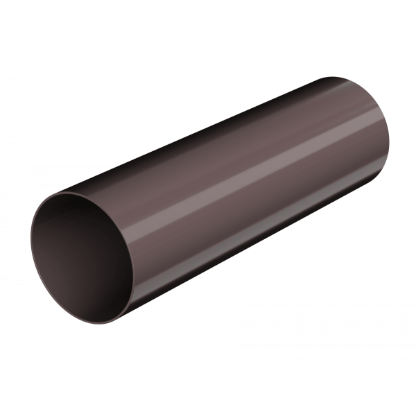 Труба водосточная Оптима 120/80, темно-коричневый